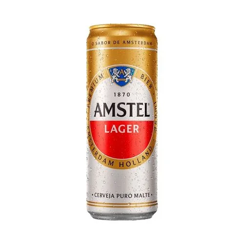 Amstel 350 ml disponível para consulta na TEB Conveniência