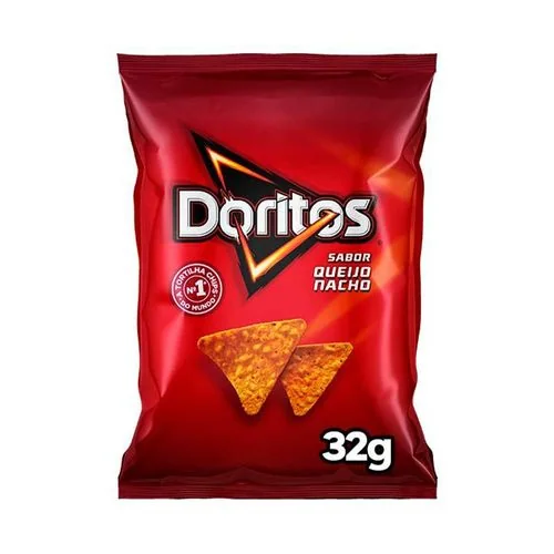 Doritos Queijo Nacho 32 g disponível para consulta na TEB Conveniência