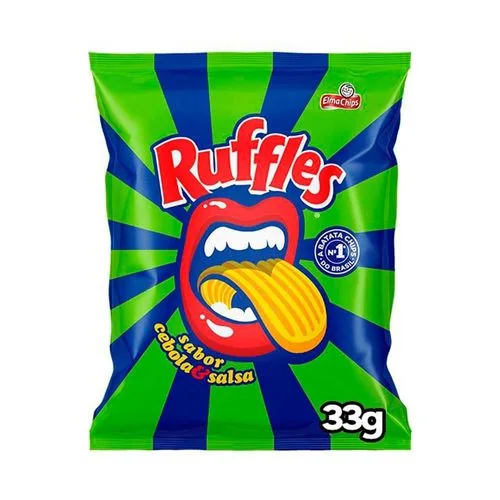 Ruffles Cebola e Salsa 33 g disponível para consulta na TEB Conveniência
